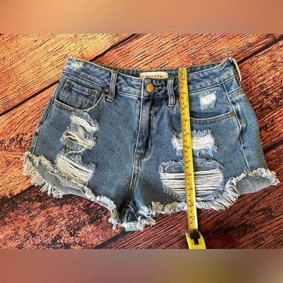 Women’s PacSun Distressed‎ Shorts Size 25 - Picture 6 of 10